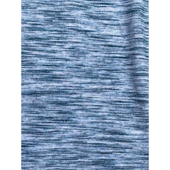 GAIAM XL Space Dye Hoodie Blue Green Funnel Neck Lightweight Yoga Top - Picture 6 of 7